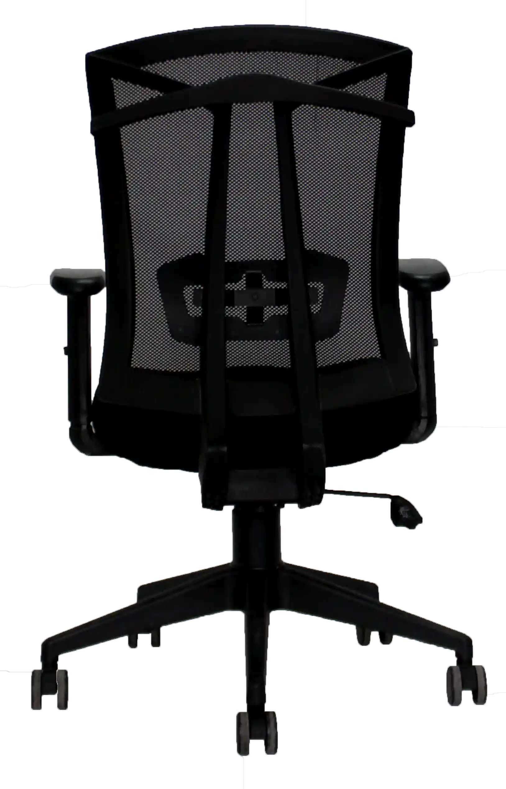 Management Chair - In Black Color  With Side View